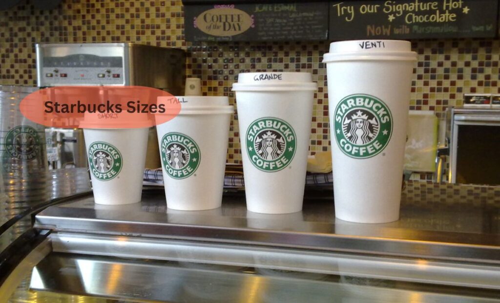 Starbucks Sizes